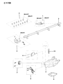Jeep Comanche Throttle Position Sensor Diagram - 33004650