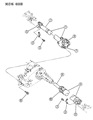 Dodge Dakota Universal Joint Diagram - 4713528