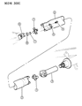 Dodge D350 Universal Joint Diagram - 4720822