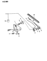 Jeep Cherokee Wiper Arm Diagram - 56000598