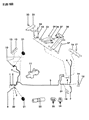 Jeep Comanche Brake Line Diagram - 52000168