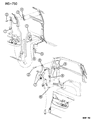 1997 Dodge Caravan Seat Belt Diagram - GK35SAZ