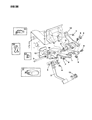 Chrysler New Yorker Brake Light Switch Diagram - 4373145