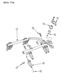 Dodge Ram Wagon Fuel Injector Diagram - 53007804