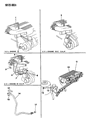 Dodge Shadow EGR Valve Diagram - 4287162