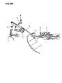 Chrysler LeBaron Shift Cable Diagram - 4543047