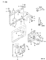 Dodge Stealth Coolant Temperature Sensor Diagram - MB660664