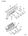 1998 Dodge Ram 3500 Exhaust Manifold Diagram - 53031401