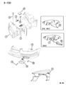 Chrysler Cirrus Headlight Diagram - V7100872AA