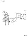 1994 Dodge Shadow Transmission Oil Cooler Hose Diagram - 4682649