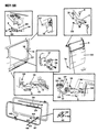 Dodge Ram Wagon Weather Strip Diagram - 4498169