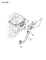 Chrysler EGR Tube Diagram - 4669228