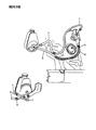 Dodge Ram Van Power Steering Hose Diagram - 52004585