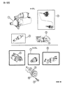 Chrysler Cirrus Starter Motor Diagram - R4671130