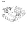 Dodge Caravan Bumper Diagram - 4388380