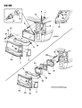 Dodge Caravan Side Marker Light Diagram - 4399885