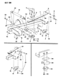 Dodge Caravan Leaf Spring Bushing Diagram - 1400269