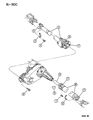 Dodge Ram Wagon Universal Joint Diagram - 5003146AA