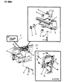 Dodge Aries Window Regulator Diagram - 4184060