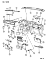 Jeep Instrument Panel Light Bulb Diagram - 4437590
