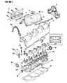 Chrysler LeBaron Camshaft Plug Diagram - 4343903