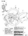 1996 Chrysler Sebring Air Bag Diagram - MR709307