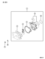 Dodge Distributor Diagram - MD314904