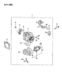 1993 Dodge Stealth Throttle Position Sensor Diagram - MD614405