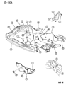 1994 Dodge Caravan Engine Mount Bracket Diagram - 4612493