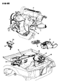 Dodge Shadow Engine Control Module Diagram - R4672510