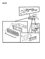 Dodge Lancer Tail Light Diagram - 4321068
