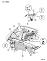 Dodge Ram 3500 A/C Condenser Diagram - 55036277