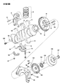 Chrysler New Yorker Piston Ring Set Diagram - 4626636