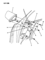 Chrysler New Yorker Car Mirror Diagram - 4299775