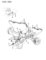 Jeep Grand Wagoneer Brake Line Diagram - 52007592