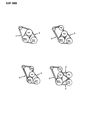 Chrysler Executive Limousine Drive Belt Diagram - B0013481