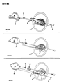Dodge Diplomat Air Bag Sensor Diagram - 4443985
