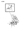 Chrysler New Yorker Water Pump Pulley Diagram - 4483162