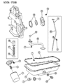 1993 Dodge Intrepid Oil Pan Gasket Diagram - 5241062