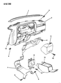 Dodge Dynasty Door Lock Actuator Diagram - GV27LAZ