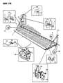 Dodge D250 Door Check Diagram - 3494077