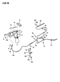 1986 Jeep Wrangler Parking Brake Cable Diagram - J3239949