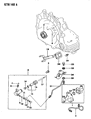 Dodge Clutch Fork Diagram - MB837152