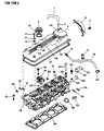 Dodge Omni Camshaft Seal Diagram - MD024529