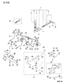 Chrysler Clutch Master Cylinder Diagram - MB870511