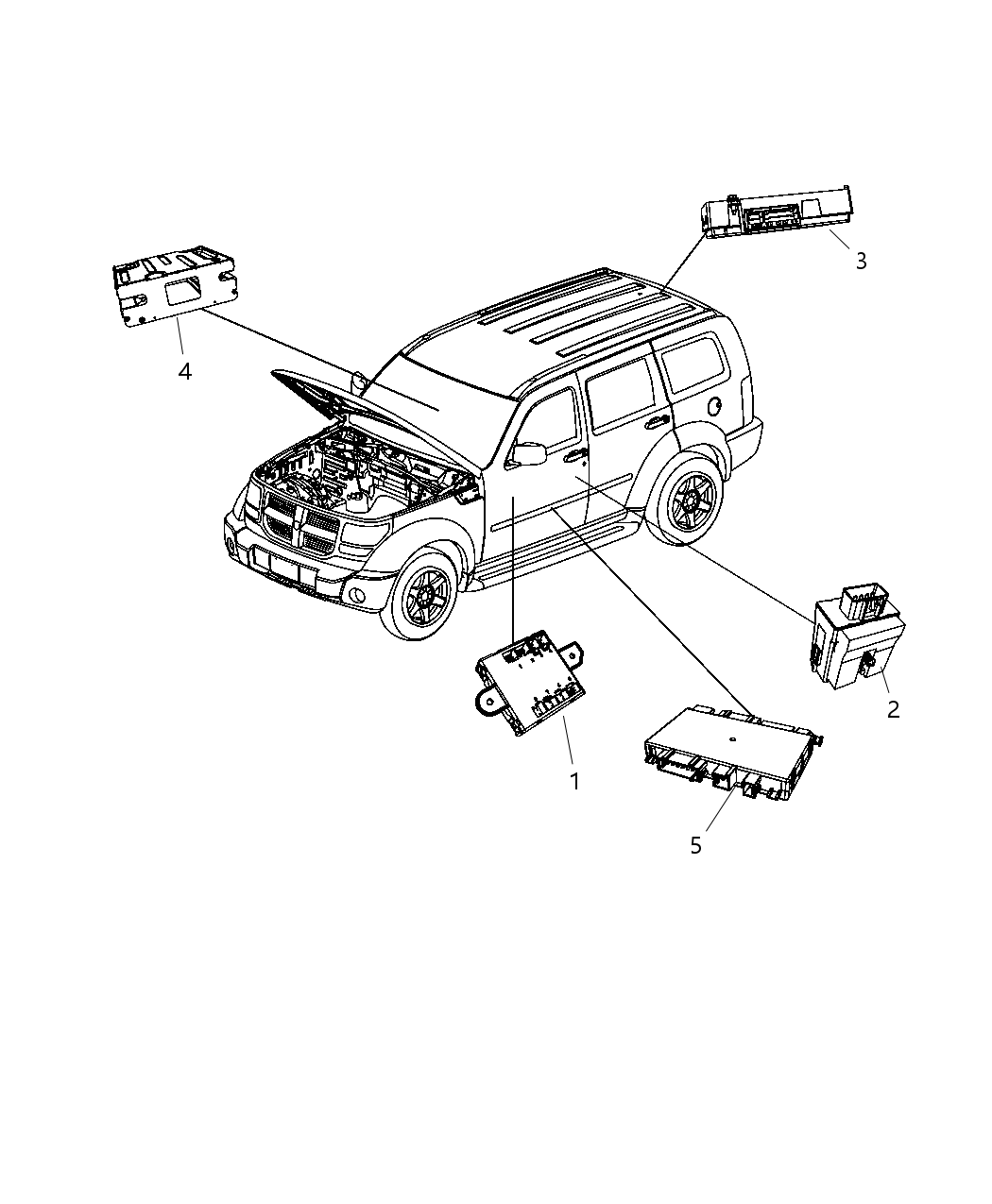 Mopar 5026861AA Module Door