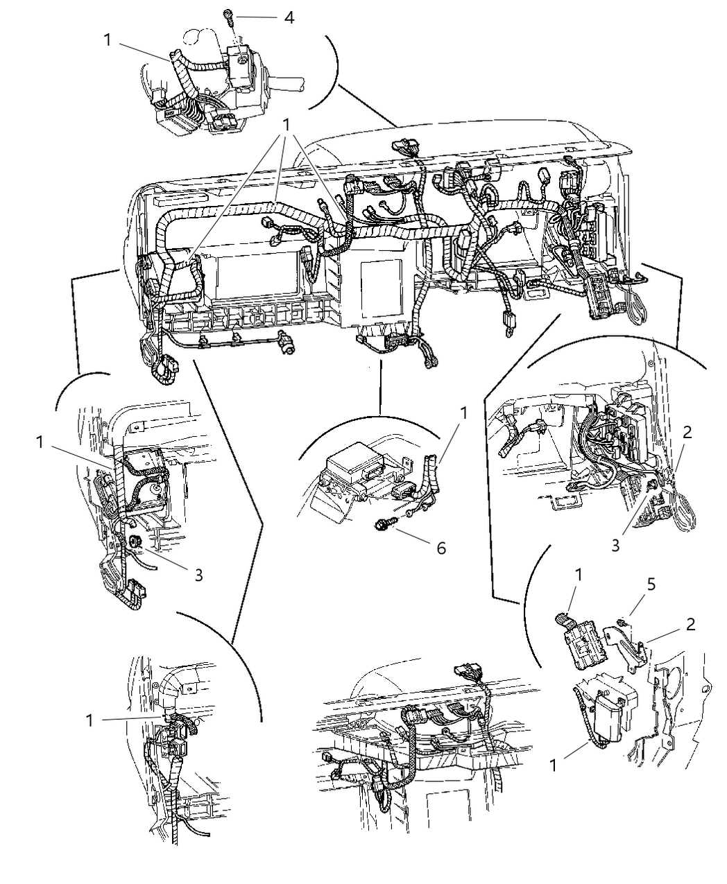 Mopar 56038265 Junction Block Relay