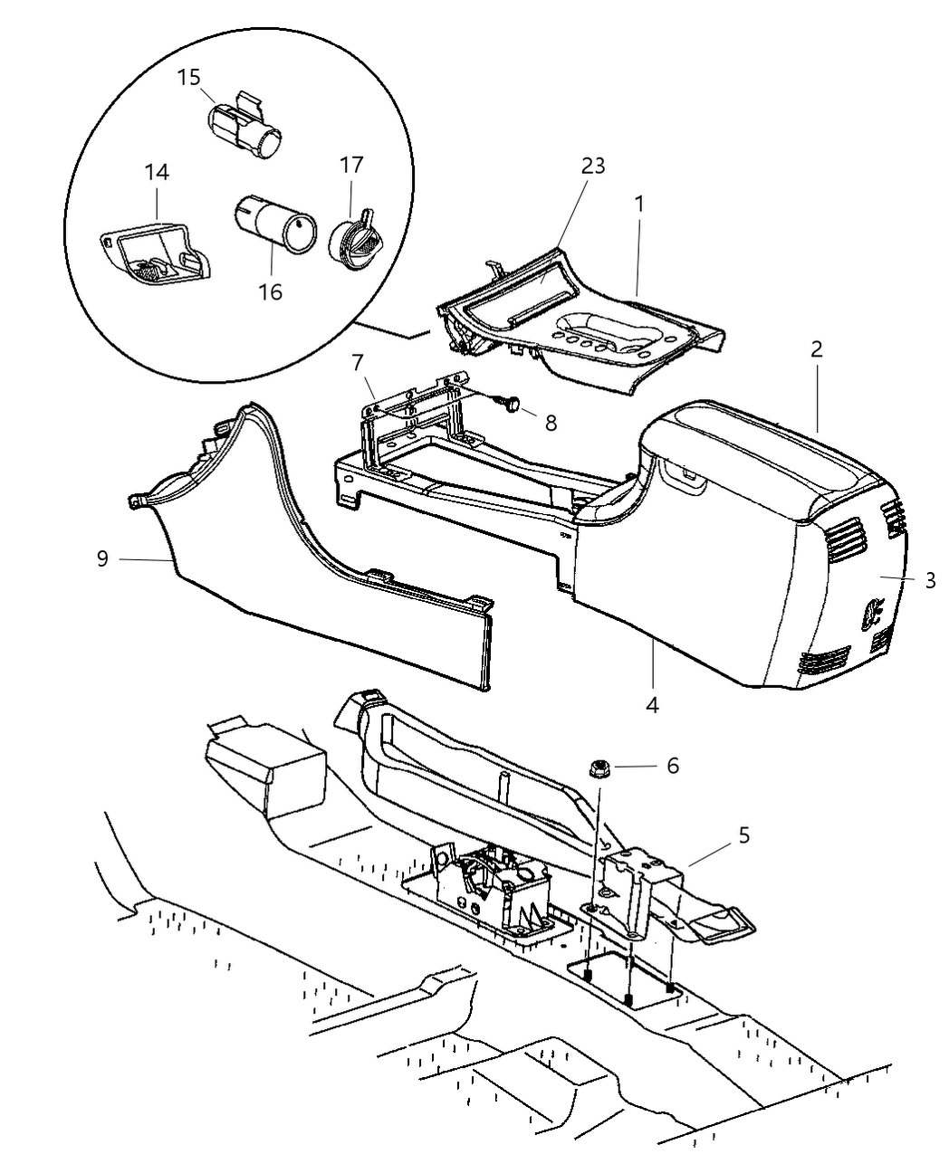 Mopar 4595839AA Liner
