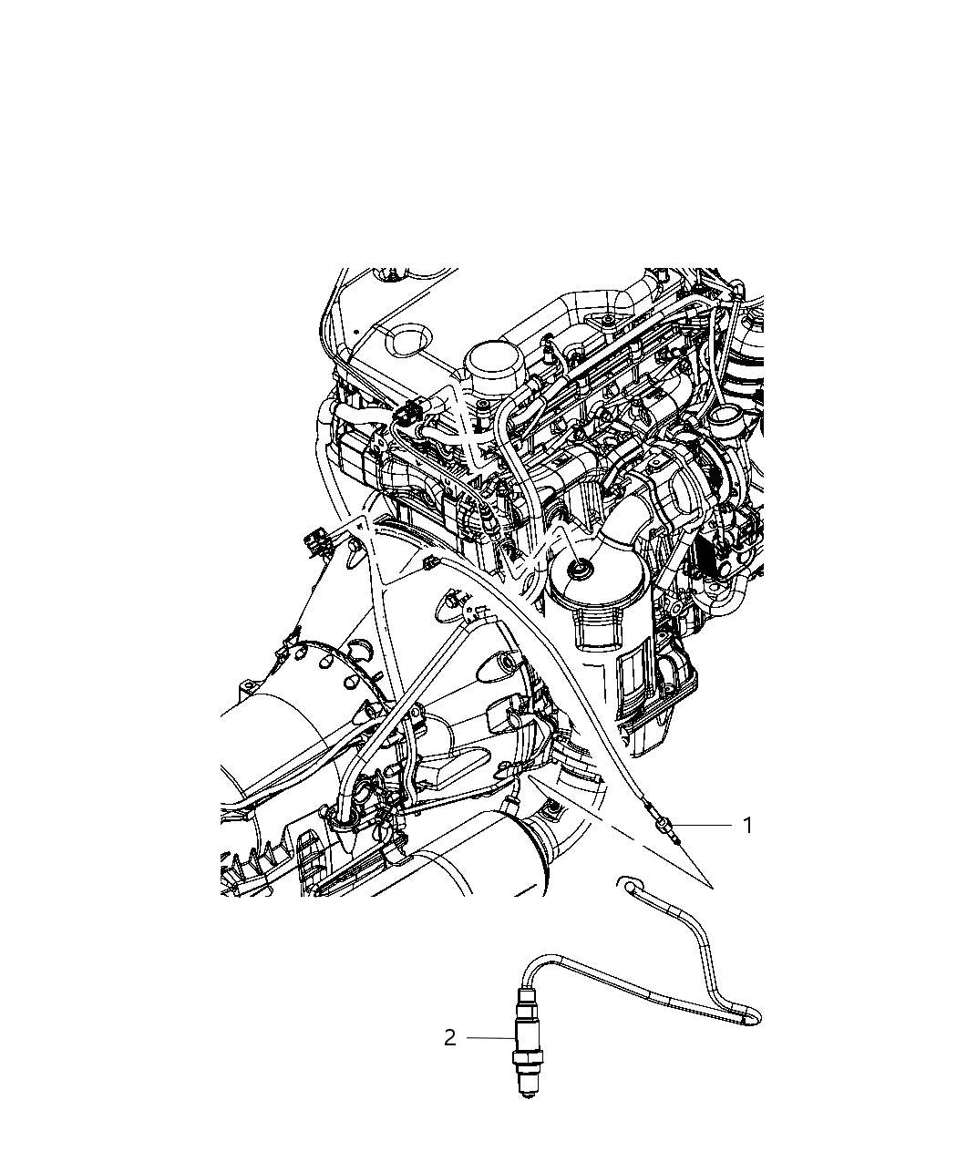 Mopar 5146173AB Sensor Exhaust Temperature