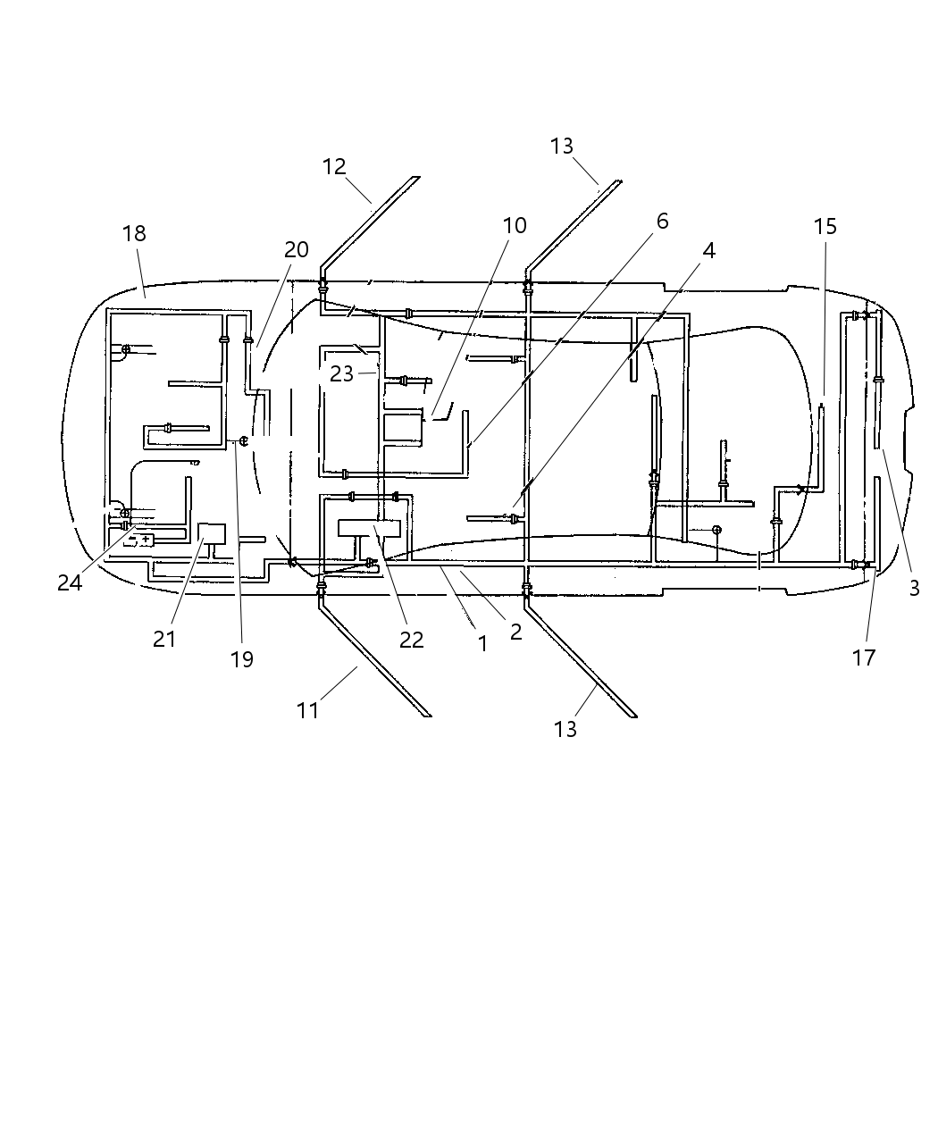 Mopar 4609122AB Clip Engine Heater Cord
